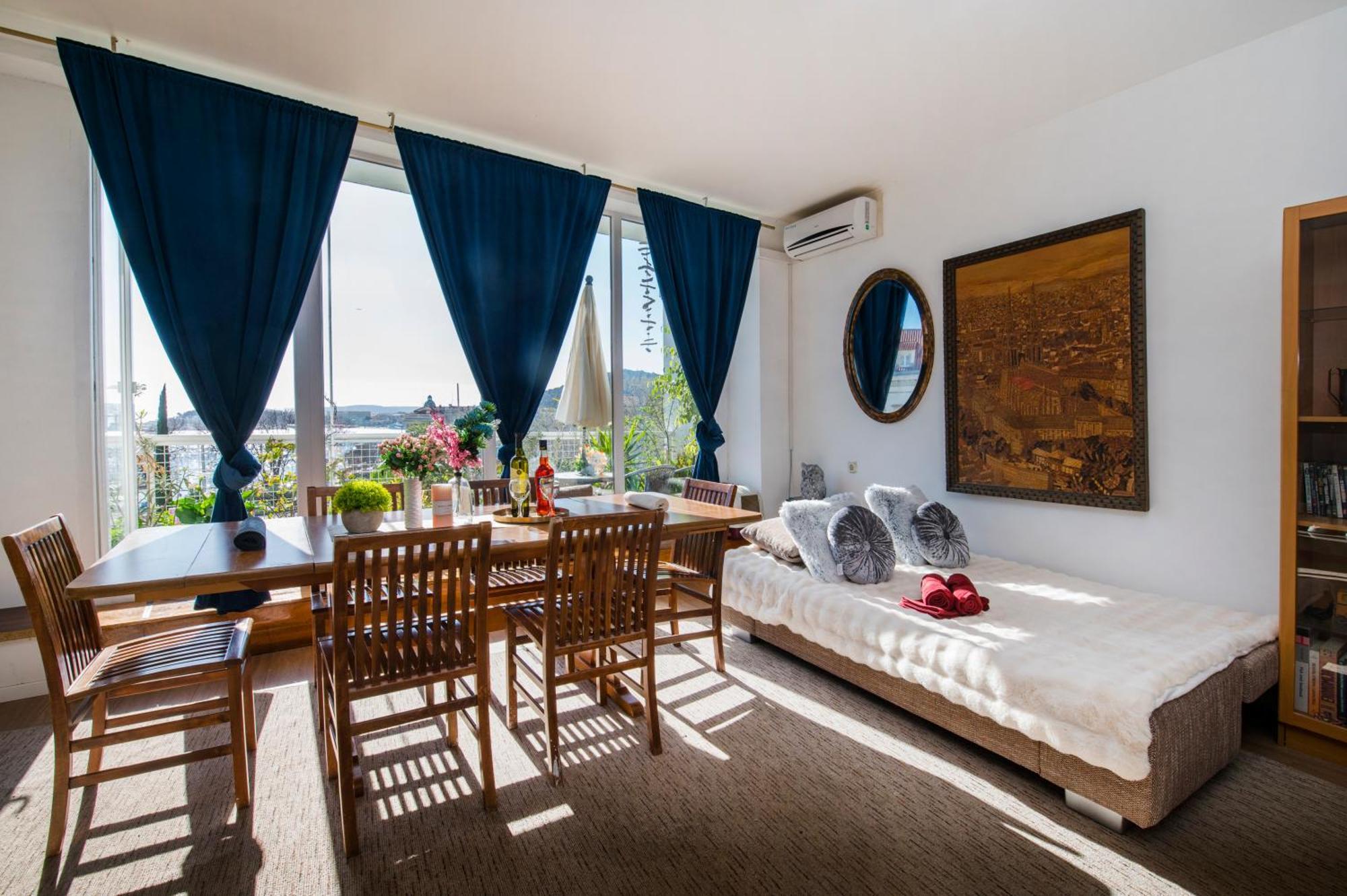 Split Sea View Centar Xxl Apartman Kültér fotó
