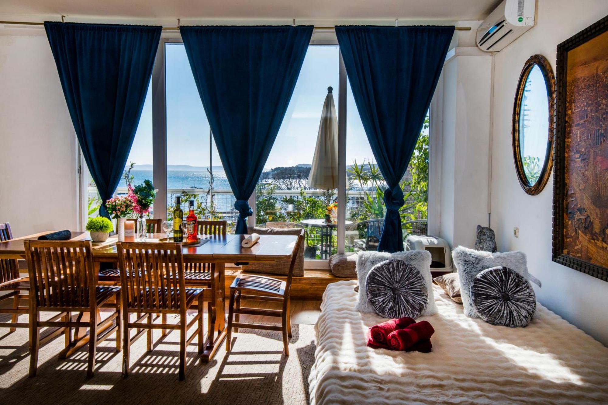Split Sea View Centar Xxl Apartman Kültér fotó